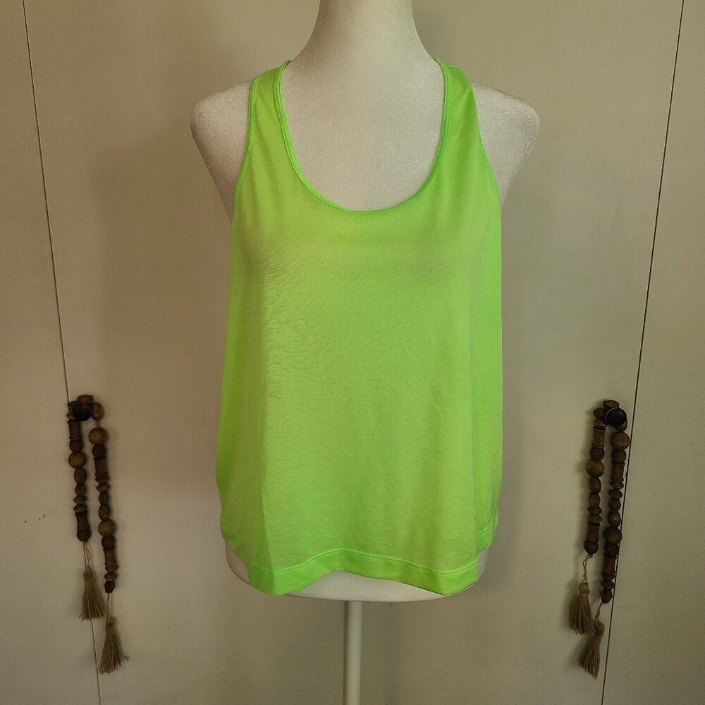 Neon Green Athleta Tank